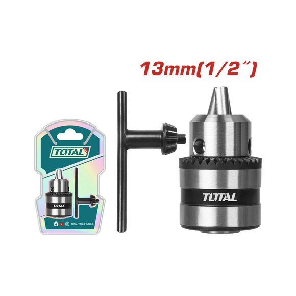Image of Total Power Tool Total 13mm Key Chuck With Adaptor TAC451301