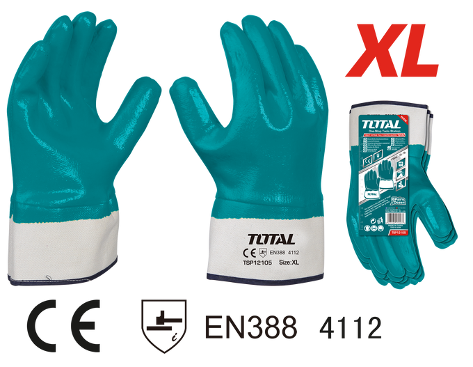 Total Nitrile Glove Hd XL TSP12105
