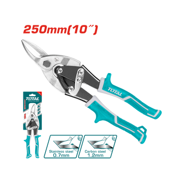Image of Total Power Tool Total Left Aviation Snip 250mm 10 Inch THT521106