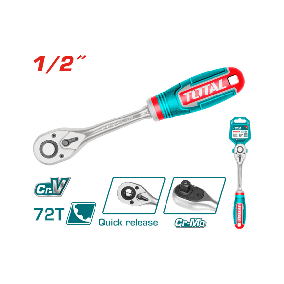 Total 1/2'' Ratchet Wrench THT106126