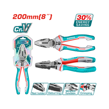 Total High Leverage Combination Pliers THT210806S