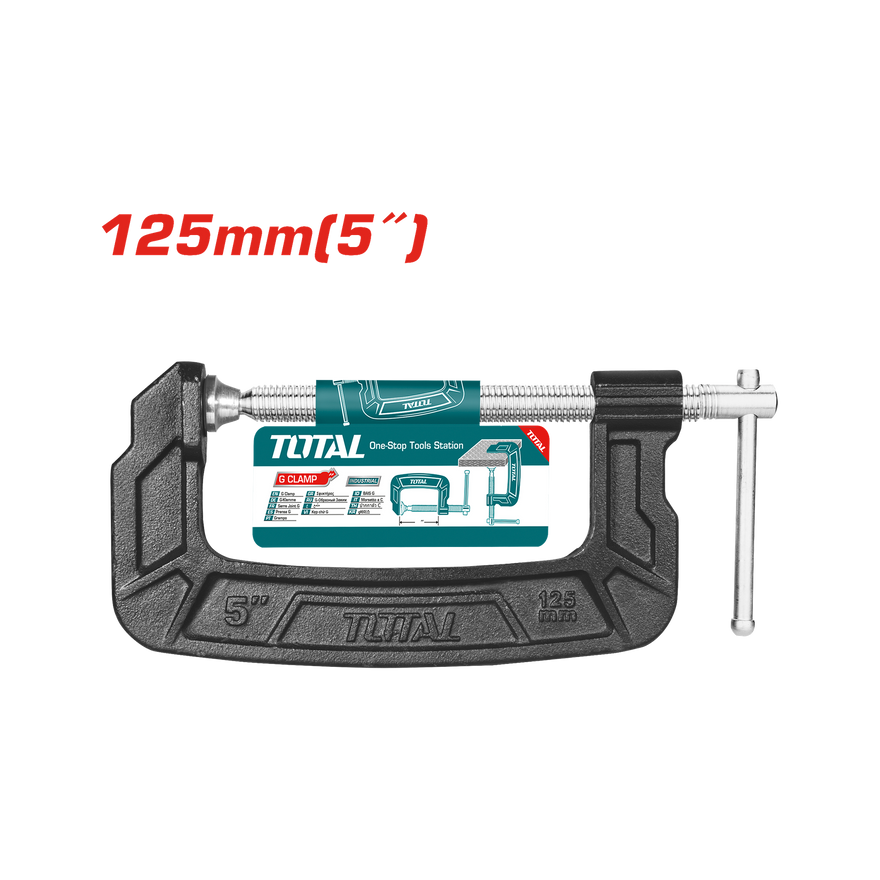Image of Total Power Tool Total G Clamp 5 Inch THT13151
