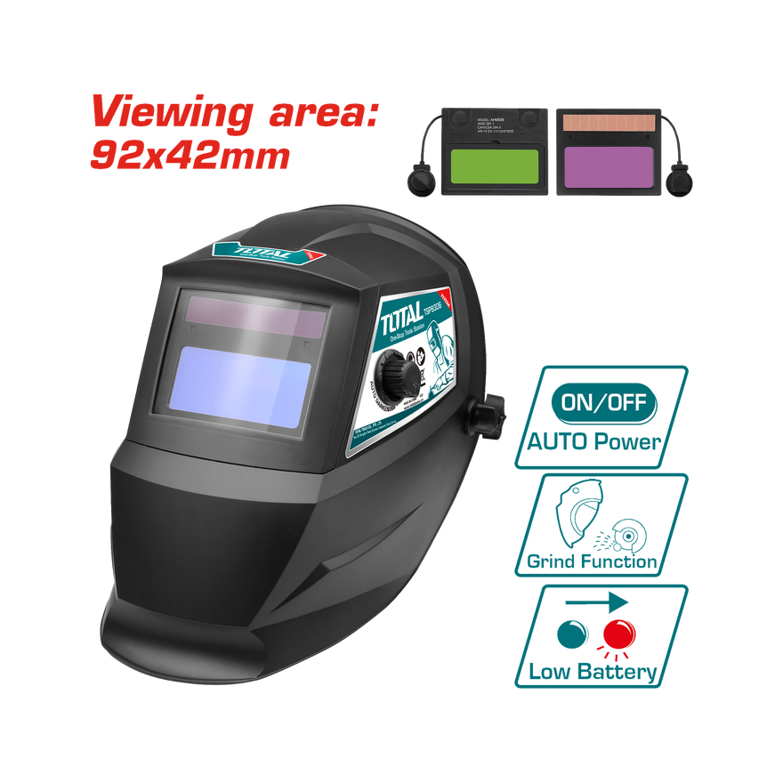 Total Auto-Darkening Welding Helmet TSP9306