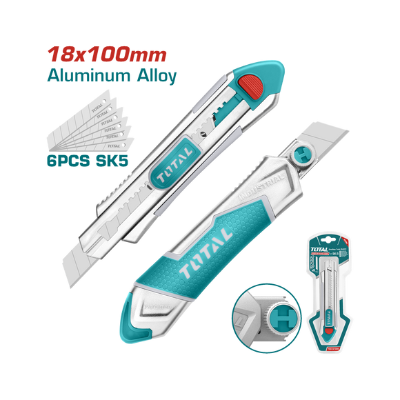 Total Snap-off Blade Knife 18 mm TG5121806