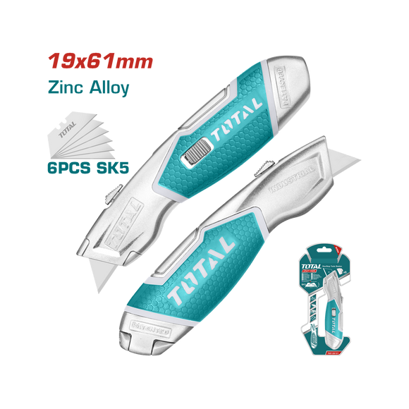 Image of Total Power Tool Total Utility Knife 61mm TG5126101