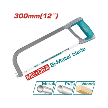Image of Total Power Tool Total Hacksaw Frame 300mm/12 Inch THT54166
