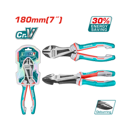 Total High Leverage heavy-duty Diagonal Cutting Pliers 180mm THT27716S