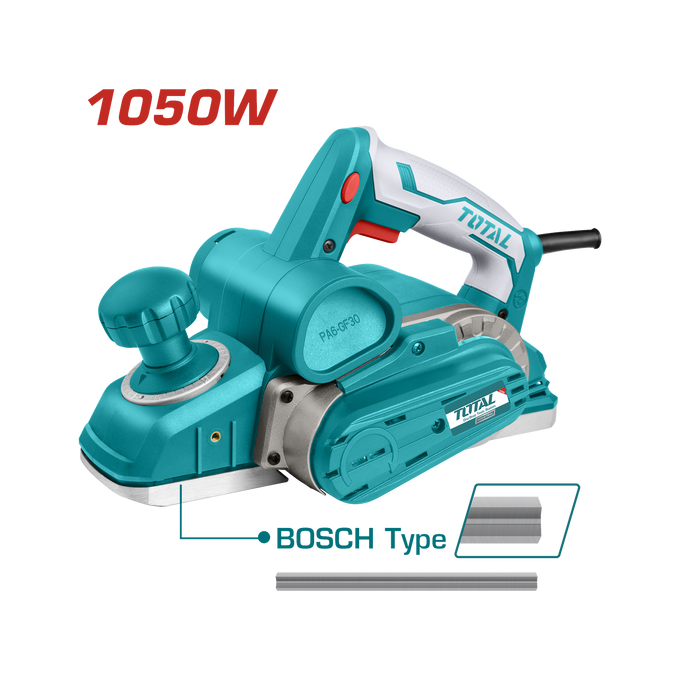 Image of Total Power Tool Total Planer 82mm x 3mm 1050W TL1108236