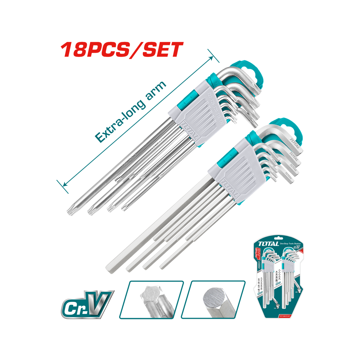 Total Hex & Torx Set THT106KT0181 | AHM Online (Pty) Ltd