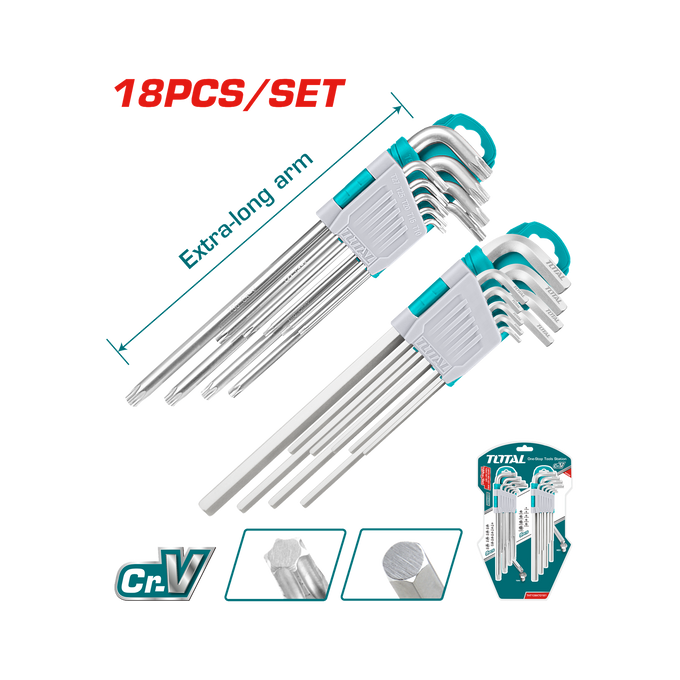 Total Hex & Torx Set THT106KT0181