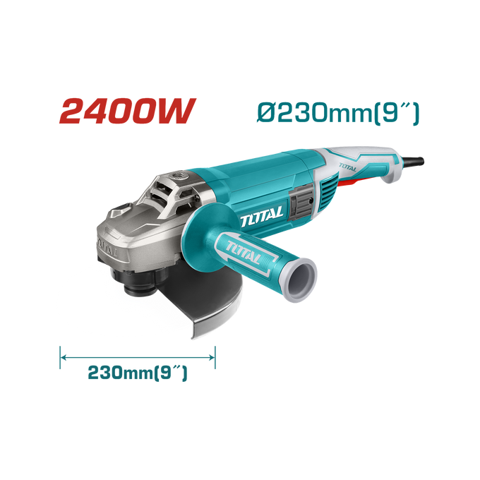 Total Angle Grinder 230mm 2400W TG1252306