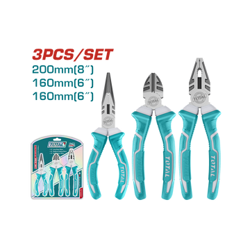Total 3 Pcs Pliers Set THT1K0301