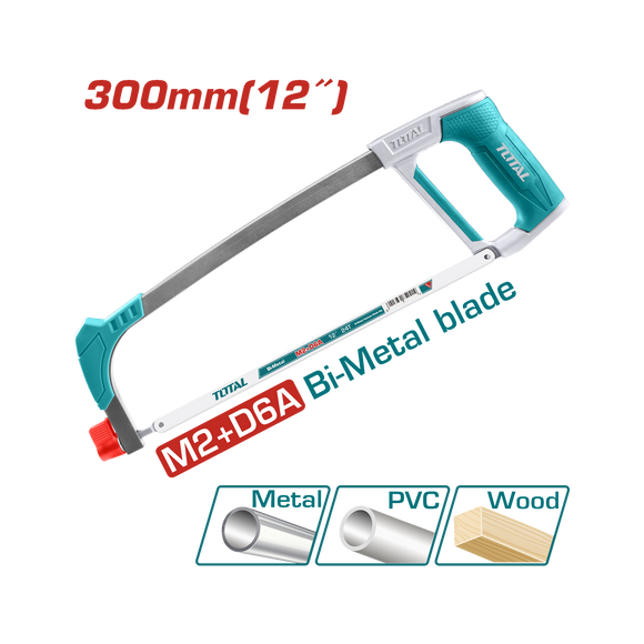 Image of Total Power Tool Total Hacksaw Frame 300mm/12 Inch THT541026
