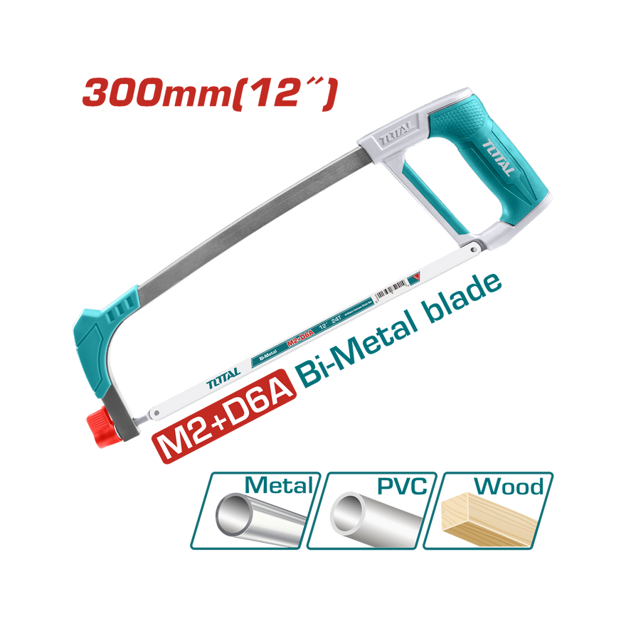 Image of Total Power Tool Total Hacksaw Frame 300mm/12 Inch THT541026