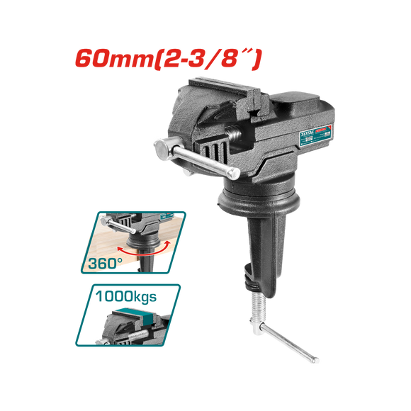 Image of Total Power Tool Total Bench Vice 60mm THT6126