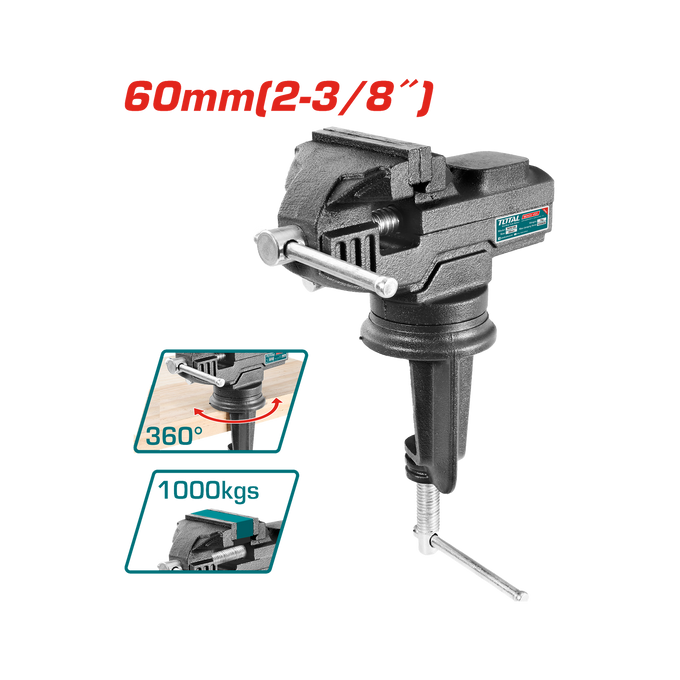 Image of Total Power Tool Total Bench Vice 60mm THT6126