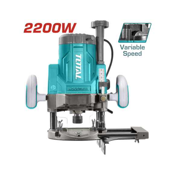 Image of Total Power Tool Total Router 2200W 1/2 Inch TR111226