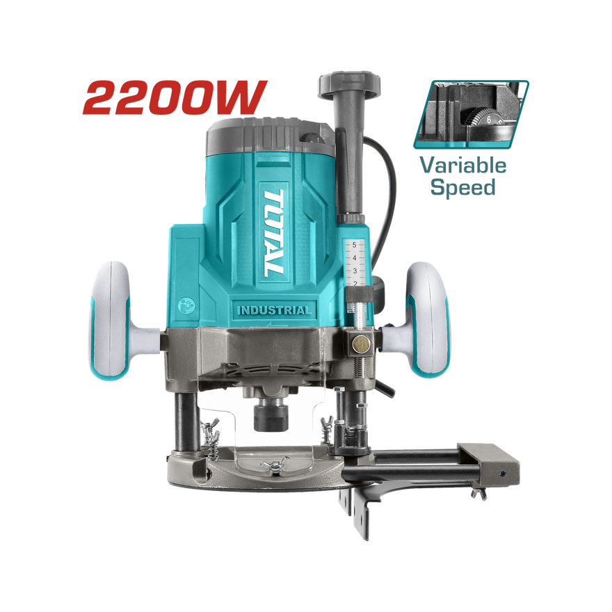 Image of Total Power Tool Total Router 2200W 1/2 Inch TR111226
