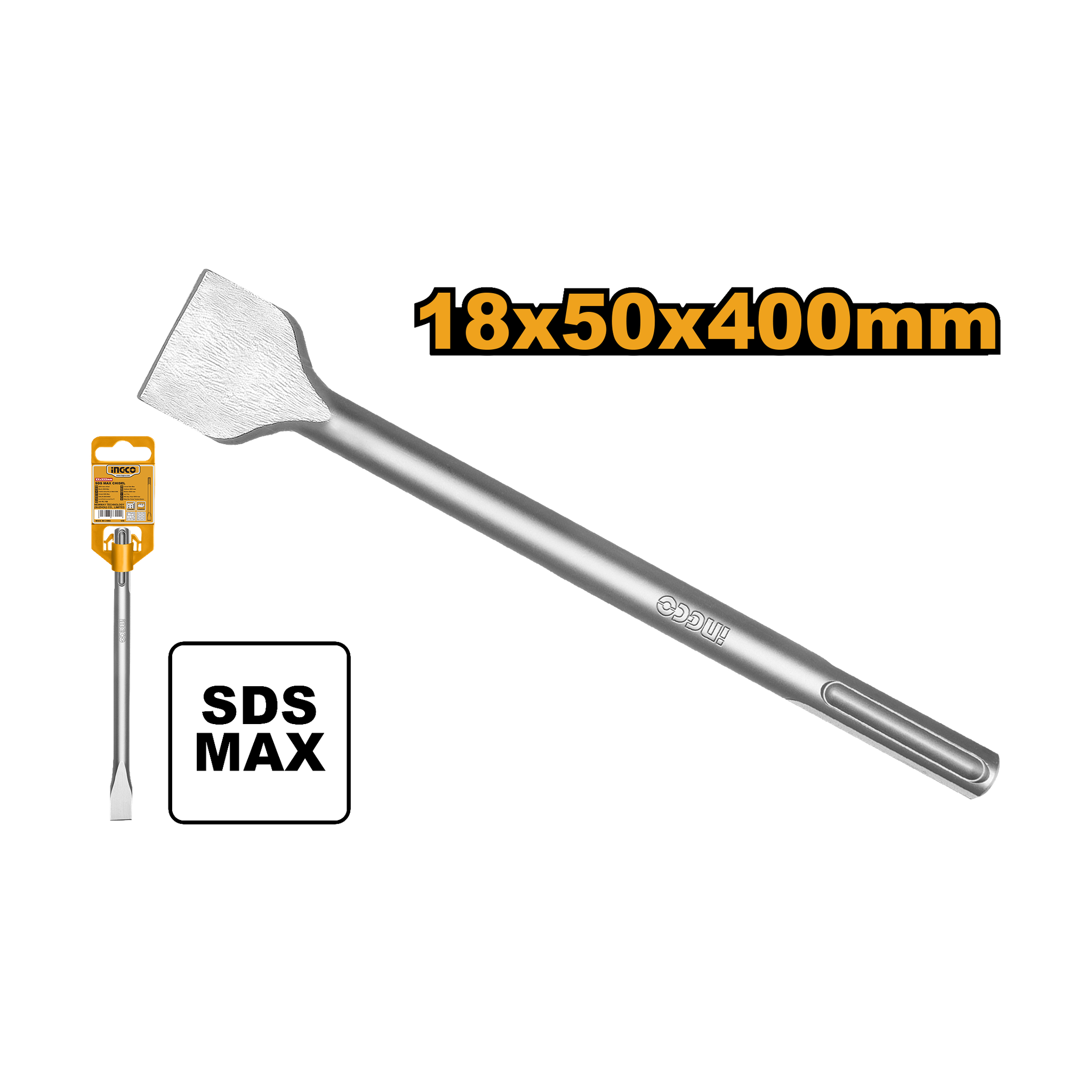 Ingco Sds Max Chisel 18X400X50 DBC0224002