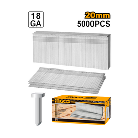 Ingco 20mm Brad Nails  ANA18201 - 5000 Pieces