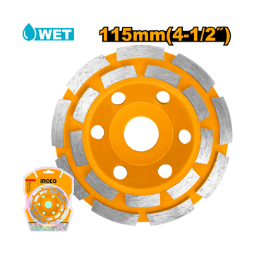 Ingco Double Row Grinding Wheel 115mm CGW021151