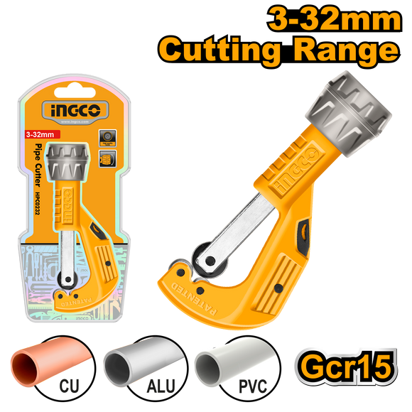Ingco Pipe Cutter Cop/Alum 3-32Mm