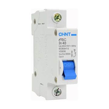 Tosun Circuit Breaker 1Pole 40Amp 3kA - image 01
