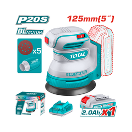 Total Cordless Random Orbital Sander 20V TROSLI20021