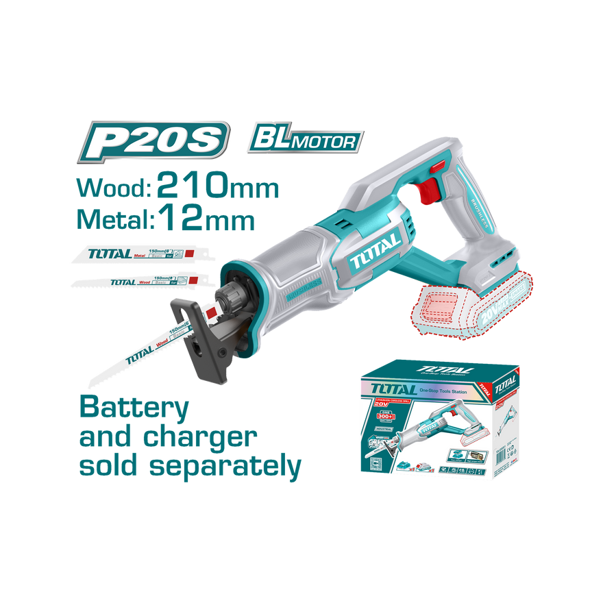 Total Lithium-Ion Reciprocating Saw TRSLI2108