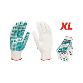 Total Knitted&PVC dots Gloves TSP11102