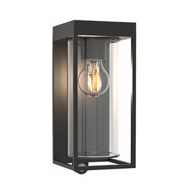 Eurolux Flair 1LT Solar Wall Light Black with PIR