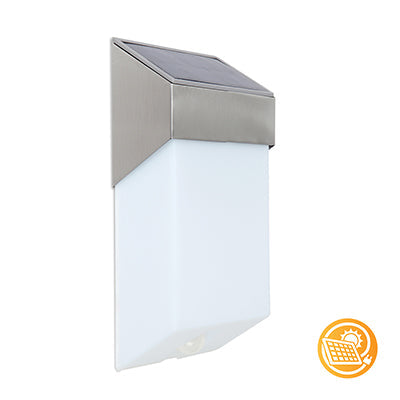 Eurolux Solar Wall Light Sostel 120mm Stainless Steel in Electrical & Lighting,Lighting,Exterior Lighting