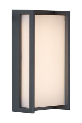 Eurolux Wall Light Qubo LED Outdoor Grey 17.3w 3000K in Electrical & Lighting,Lighting,Exterior Lighting