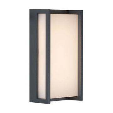 Eurolux Wall Light Qubo LED Outdoor Grey 17.3w 3000K - image 01