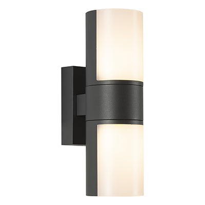 Eurolux Wall Light Cyra Outdoor Up & Down Grey LED 16.1w 3000K in Electrical & Lighting,Lighting,Exterior Lighting
