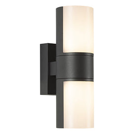 Eurolux Wall Light Cyra Outdoor Up & Down Grey LED 16.1w 3000K in Electrical & Lighting,Lighting,Exterior Lighting