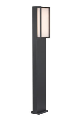 Eurolux Qubo LED Bollard Grey 17.3w 3000K in Electrical & Lighting,Lighting,Exterior Lighting