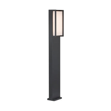 Eurolux Qubo LED Bollard Grey 17.3w 3000K - image 01