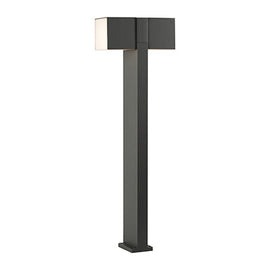 Eurolux Cuba Outdoor 2LT Bollard Grey LED 2x12.2w 3000K in Electrical & Lighting,Lighting,Exterior Lighting