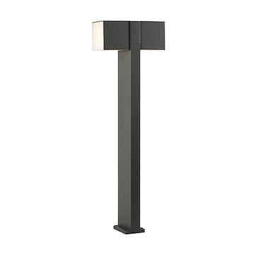 Eurolux Cuba Outdoor 2LT Bollard Grey LED 2x12.2w 3000K - image 01
