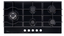 Midea 90cm Gas Hob – Black Glass 90GP095-1