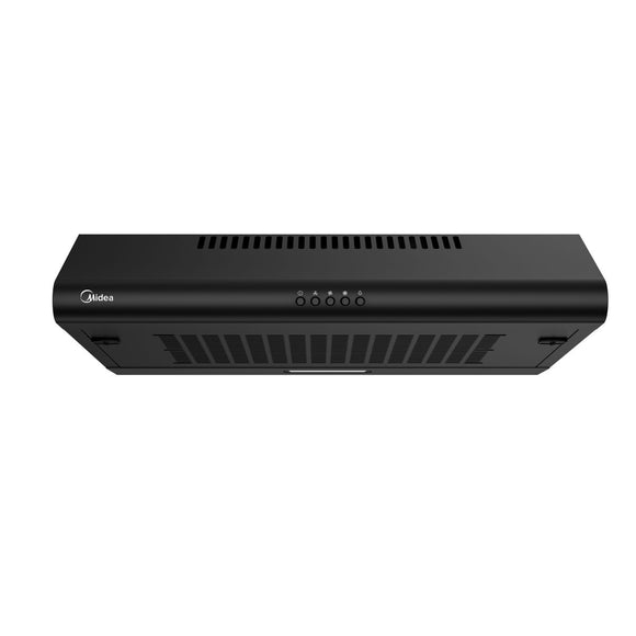 Midea 60cm Shelf Extractor Cooker Hood – Black 60F49-EM21-BLACK