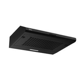 Midea 60cm Shelf Extractor Cooker Hood – Black 60F49-EM21-BLACK - 0