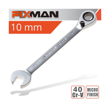 Fixman Reversible Combination Ratcheting Wrench 10mm - image 01