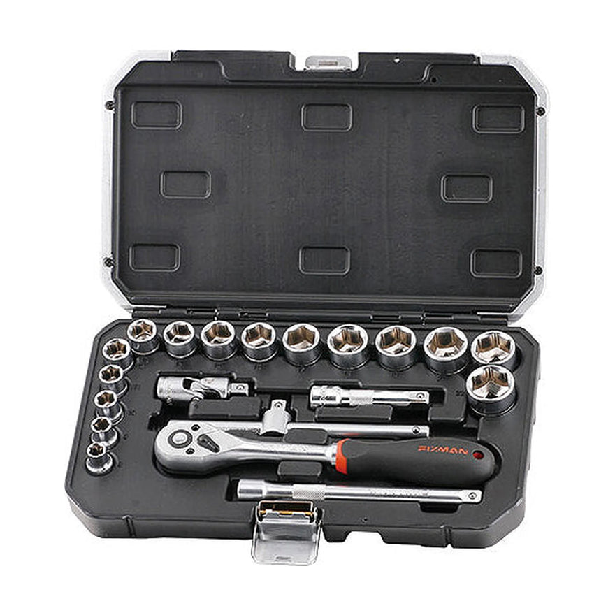 Fixman Socket Drive Set 20 Pc X 3/8' - image 01