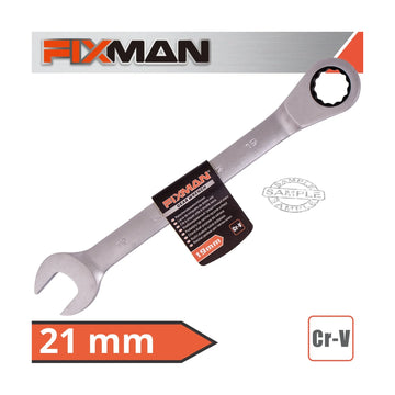 Fixman Combination Ratcheting Wrench 21mm - image 01