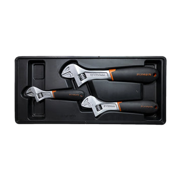 Fixman Tray 3 Piece Adjustable Wrench 6'8'10' - image 01
