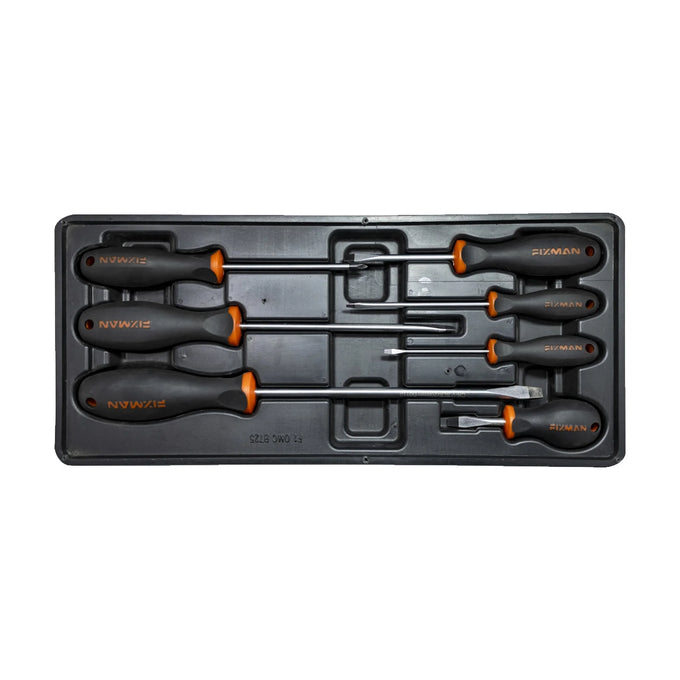 Fixman 7-Pc Slotted Screwdrivers - image 01
