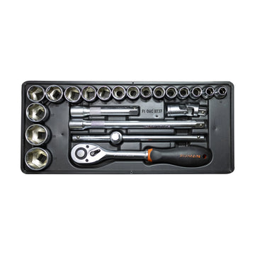 Fixman 22-Pc 1/2' Drive Sockets & Accessories - image 01