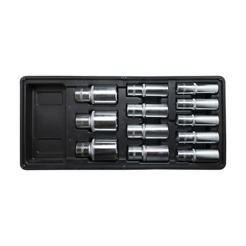 Fixman Tray 12 Piece 1/2' Drive Deep Sockets - image 01